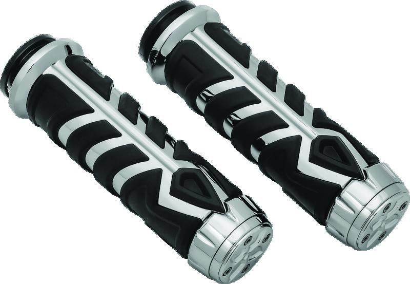 Kuryakyn Spear Grips For Indian Chrome
