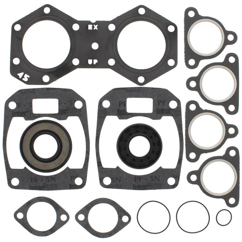 Vertex Pistons Vertex Gaskets 02-03 Polaris Pro X 440 FC/2 Complete Gasket Kit w/ Oil Seals