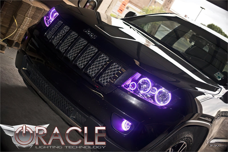 ORACLE Lighting Oracle Jeep Grand Cherokee 11-13 LED Halo Kit - Blue