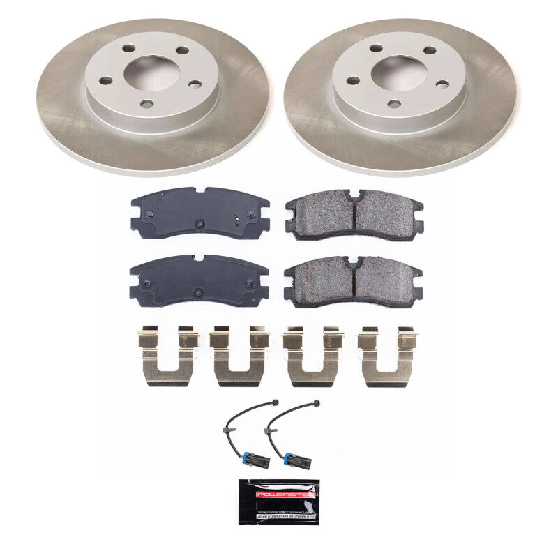 PowerStop Power Stop 98-02 Cadillac Seville Rear Semi-Coated Rotor Kit