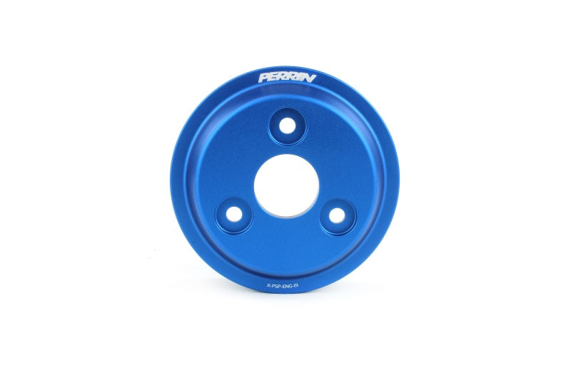 Perrin Performance PERRIN 22-26 Subaru WRX / 21-25 Crosstrek / 20-25 LGT/OBXT/FXT Lightweight Water Pump Pulley - Blue