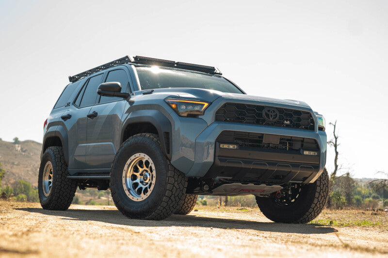 DV8 Offroad 25-26 Toyota 4Runner Roof Rack Light Cutout Fairing (Use w/ PN RRTF3-02)