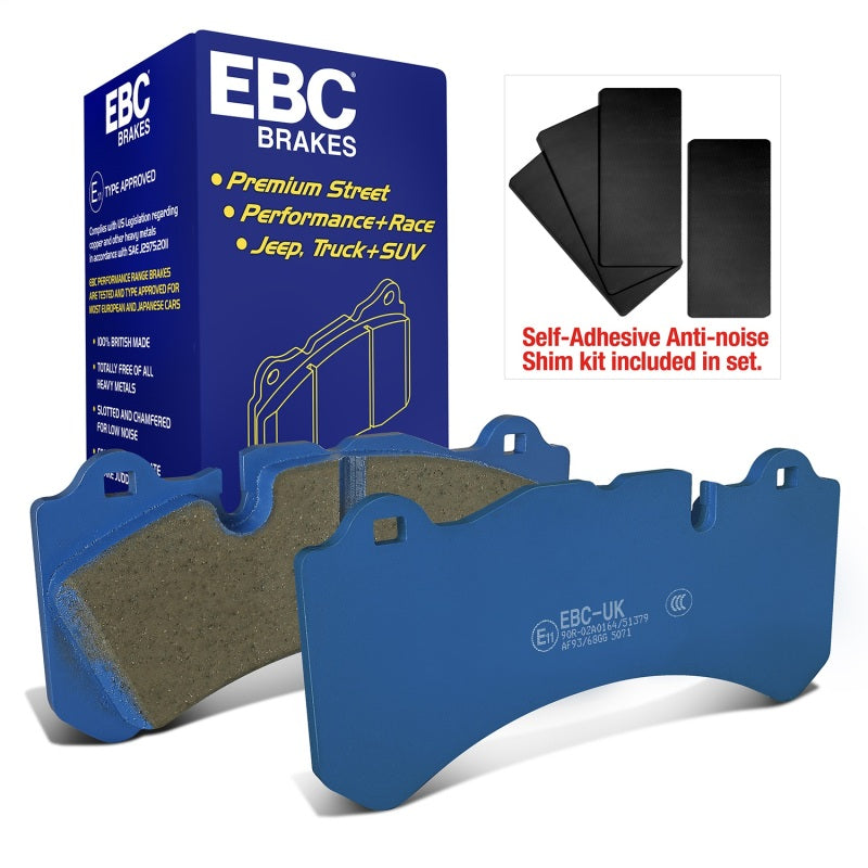 EBC 2019+ Volvo S60 Polestar 2.0T & Electric Bluestuff Front Brake Pads
