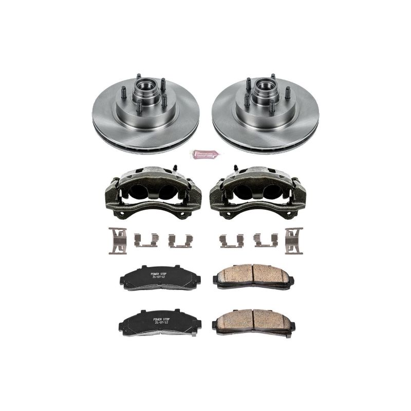 PowerStop Power Stop 97-01 Mercury Mountaineer Front Autospecialty Kit w/Cals