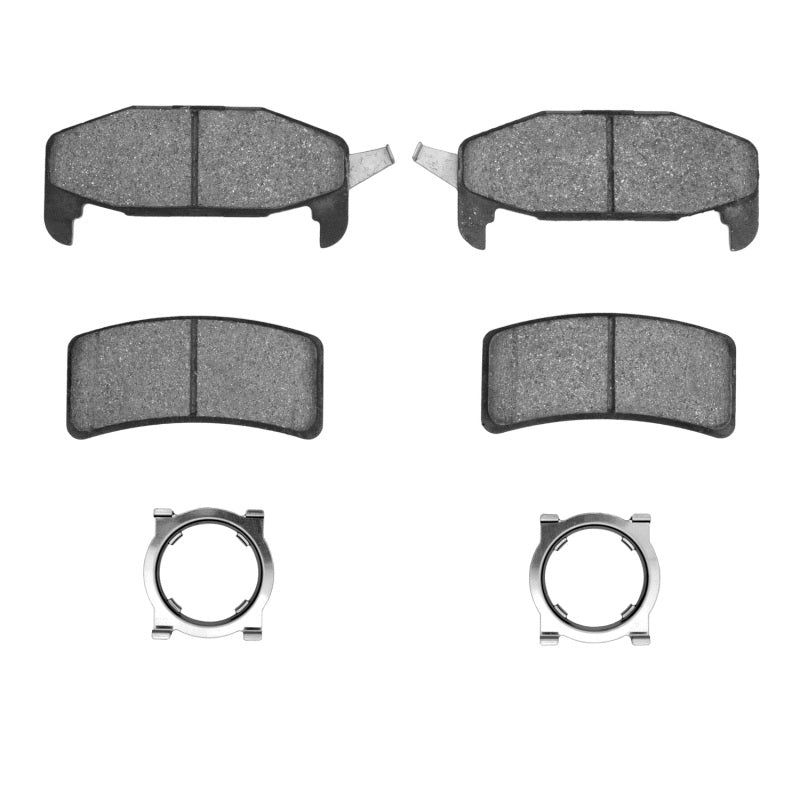 DFC 88-94 Buick Regal Rear 5000 Advanced Semi Metallic Brake Pads and Hardware Kit