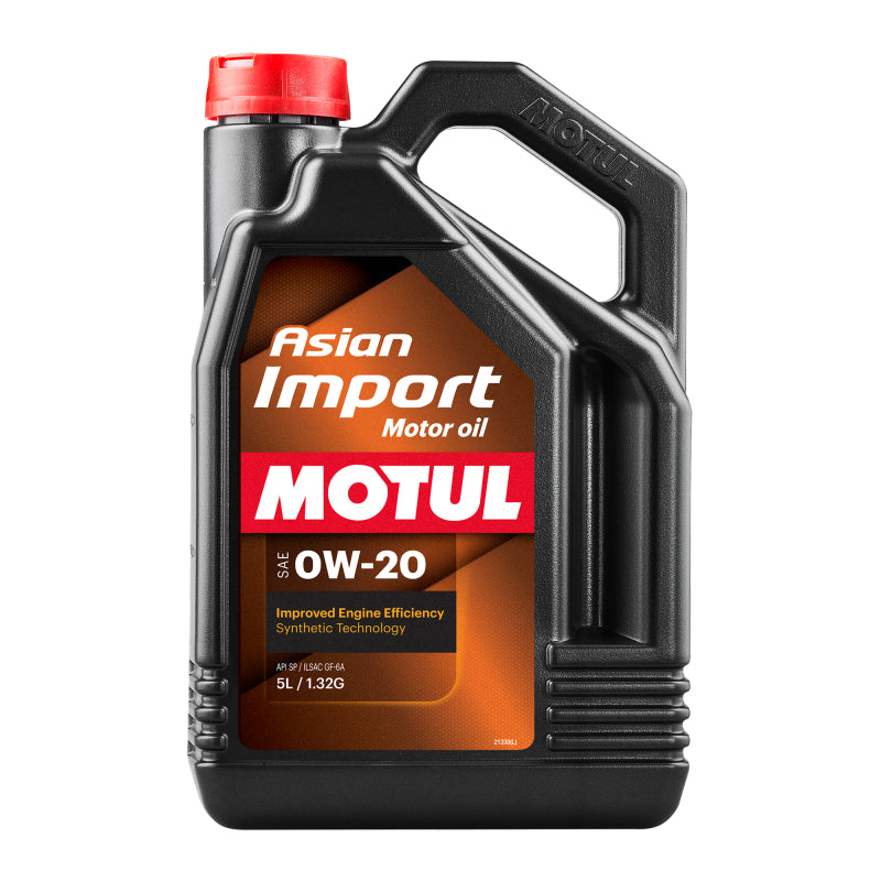 Motul Asian Import Motor Oil 0w20 4x5L