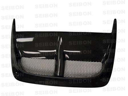 Seibon 04-05 Subaru WRX/STi CW Carbon Fiber Hood Scoop - Only Fits OEM Hoods (Not Seibon Hoods)