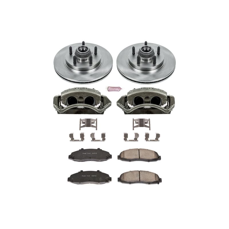 PowerStop Power Stop 2002 Lincoln Blackwood Front Autospecialty Kit w/Cals