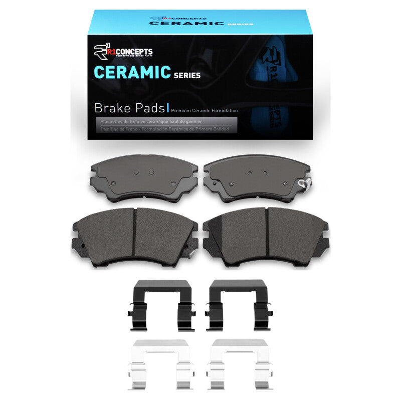 R1 Concepts R1 10-17 Chevrolet Caprice Front Ceramic Pads & Hardware Kit
