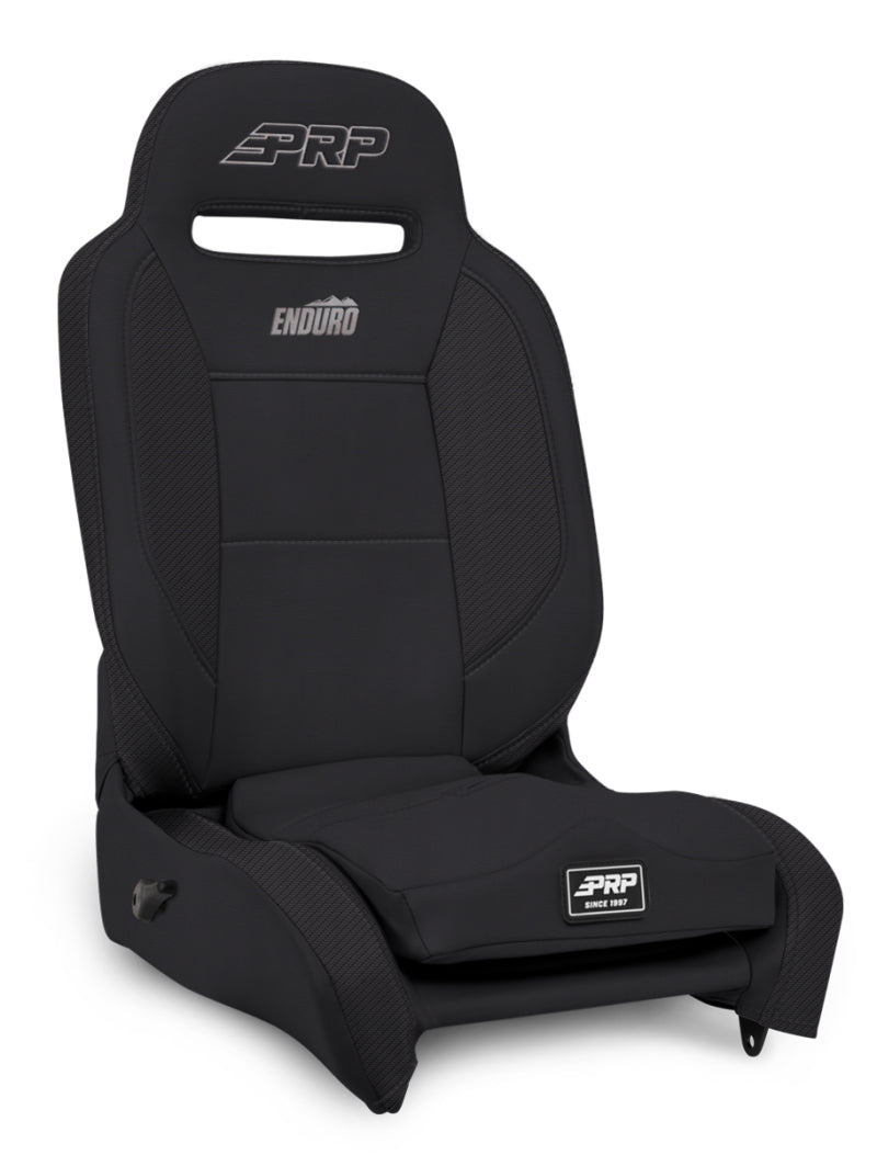 PRP Seats PRP Enduro Elite Reclining Suspension Seat (Passenger Side) - Black Vinyl/Black