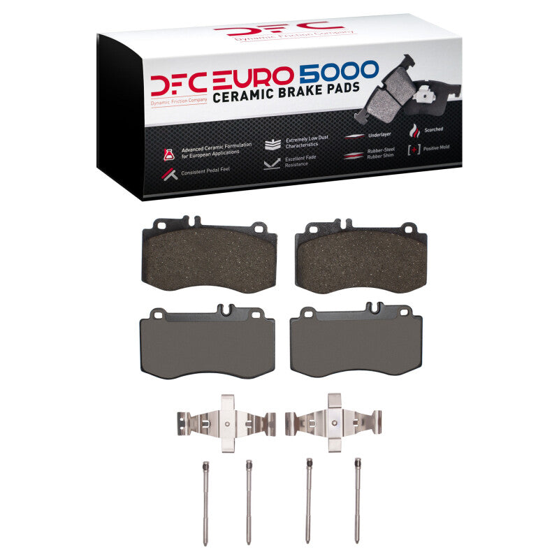 DFC 10-17 Mercedes-Benz CLS400 Front Euro 5000 Ceramic Brake Pads and Hardware Kit