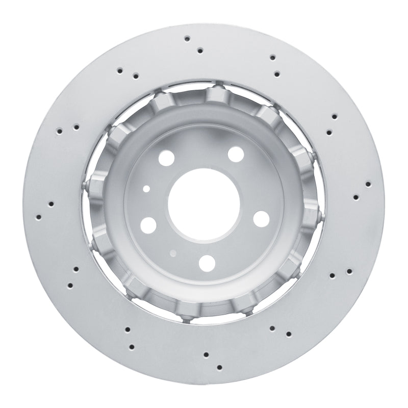 DFC 13-15 Audi RS5 Rear Drilled Hi-Carbon Alloy Geomet Coated Rotor