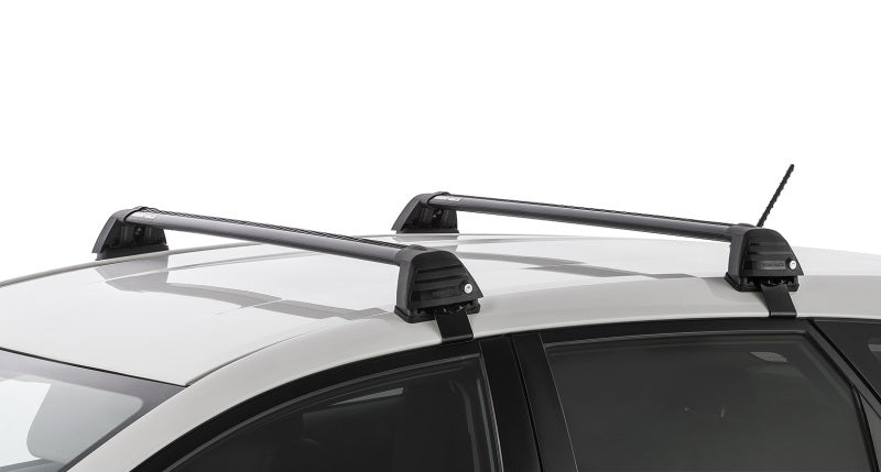 Rhino-Rack 03-10 BMW 5 Series E60 Sedan Vortex ROC25 Flush 2 Bar Roof Rack - Black