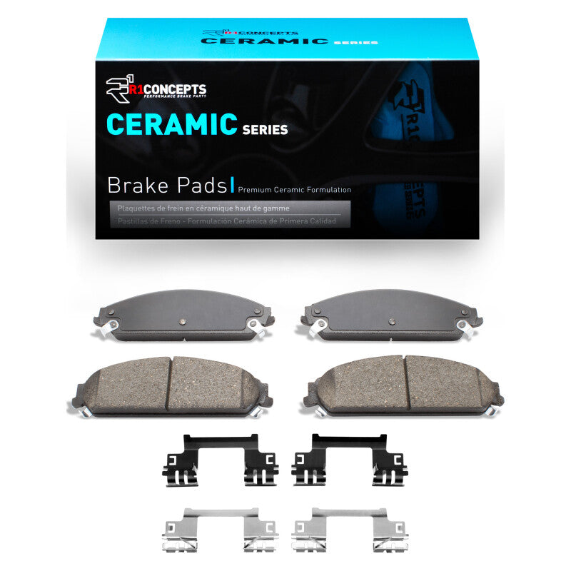 R1 Concepts R1 2005-2023 Chrysler 200 Front R1 Ceramic Pads & Hardware Kit