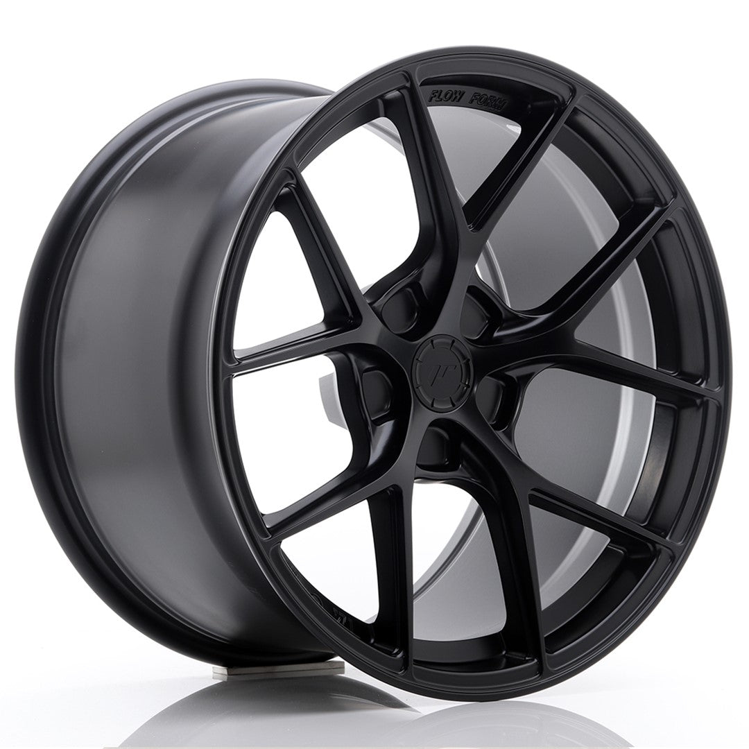 JR Wheels SL0118105F25X2572BF - SL01 18x10,5 ET25-38 5H BLANK Matt Black