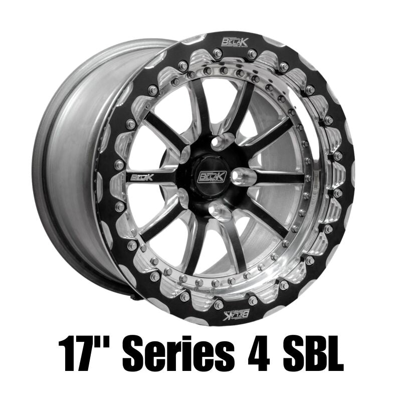 Belak Wheels Belak 17x10.5 / 8.25in BS / 6x135mm BP / Low Pad / Series 4 - Non-Beadlock Wheel
