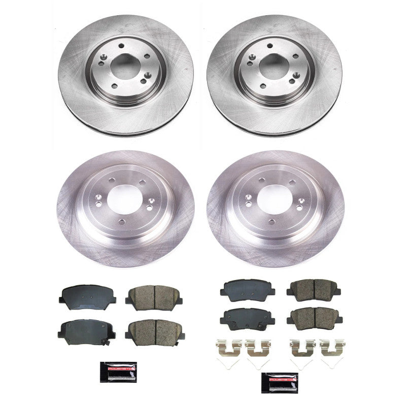 PowerStop Power Stop 19-21 Hyundai Nexo Front & Rear Autospecialty Brake Kit