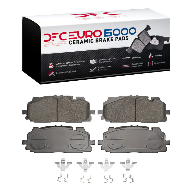 DFC 17-25 Audi S5 Sportback Front Euro 5000 Ceramic Brake Pads and Hardware Kit