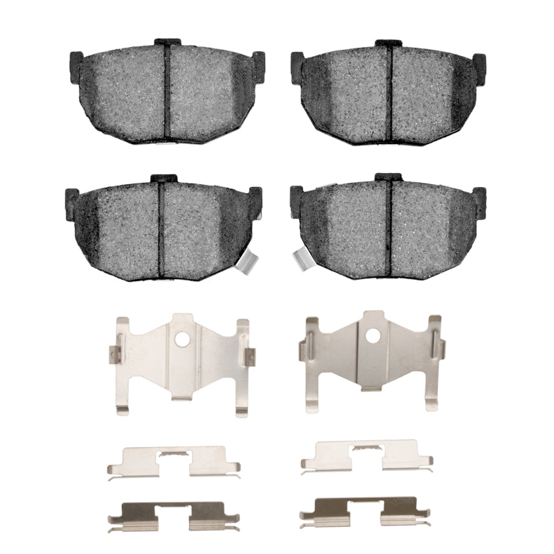 R1 Concepts R1 84-84 Nissan Maxima Rear Semi Met Pads & Hardware Kit