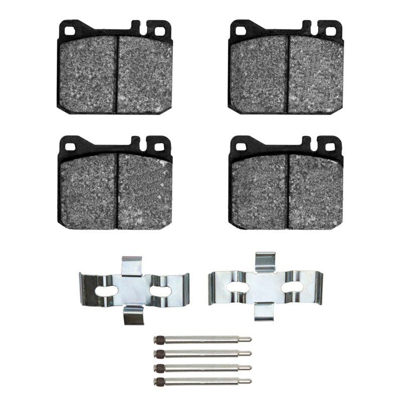 DFC 72-79 Mercedes-Benz 450SE Front 5000 Advanced Low Metallic Brake Pads and Hardware Kit