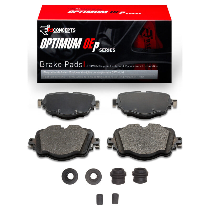R1 Concepts R1 17-25 Bentley Bentayga Rear Optimum OE Brake Pads and Hardware Kit