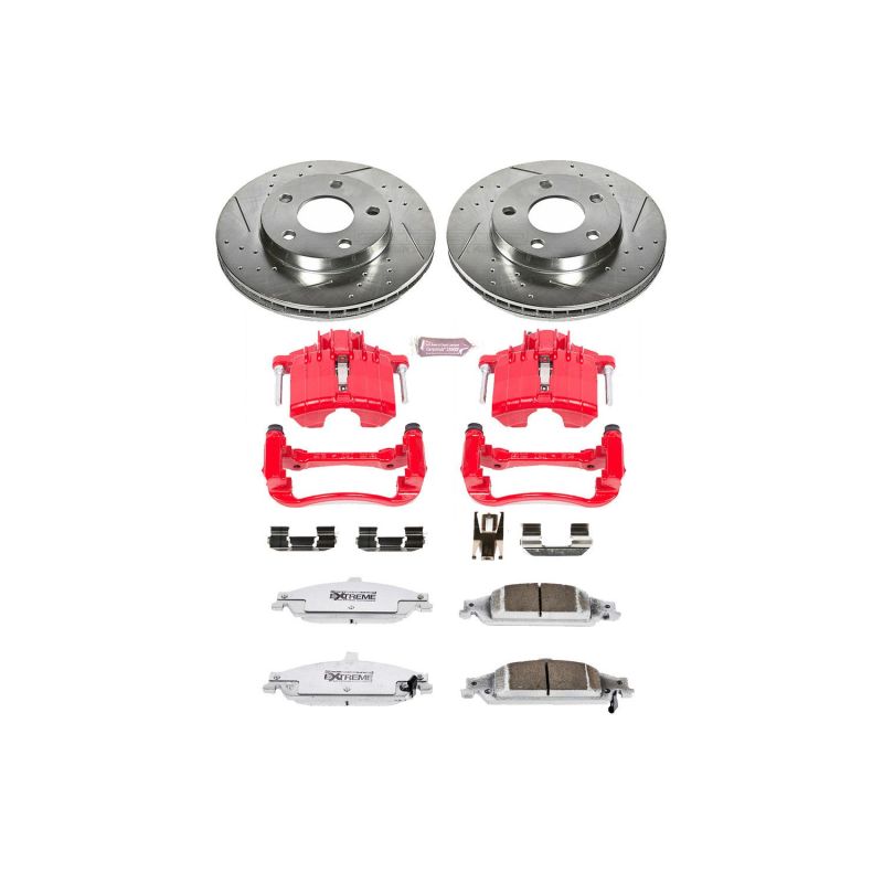 PowerStop Power Stop 04-05 Chevrolet Classic Front Z26 Street Warrior Brake Kit w/Calipers