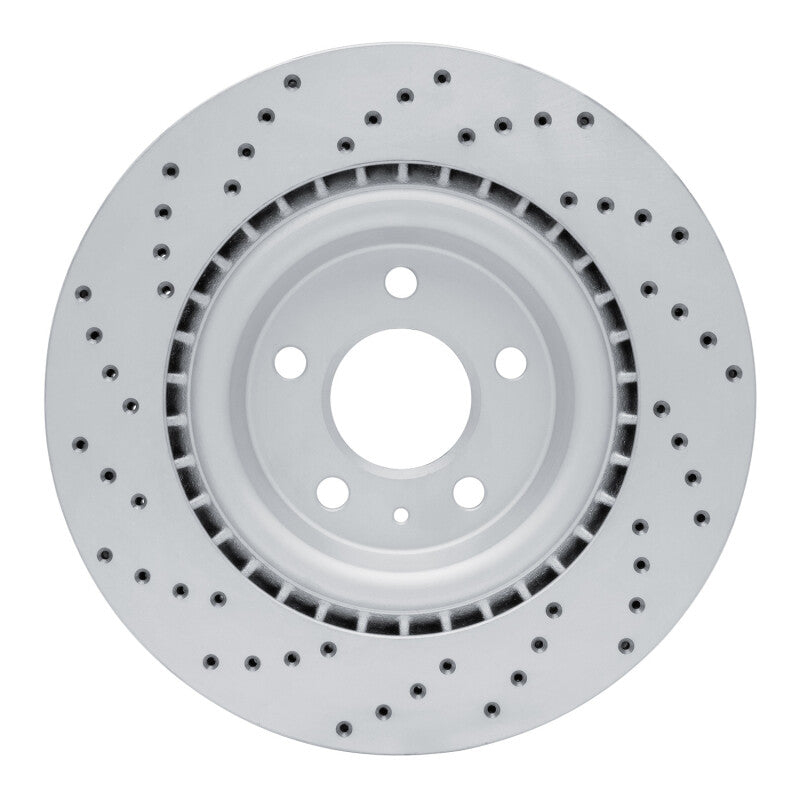 DFC 08-25 Audi S5 Rear Right Drilled Geoperformance Rotor