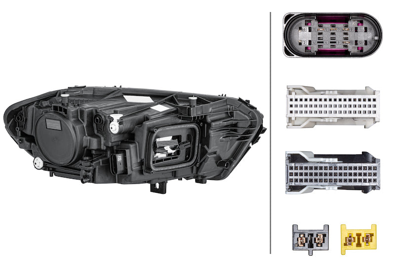 Hella 19-20 Mercedes-Benz A220 Headlamp Lh Led