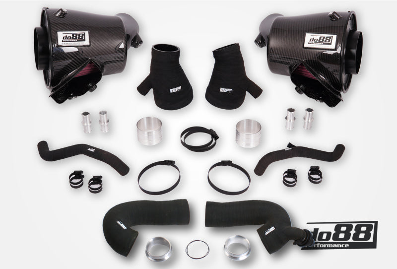 do88 2020+ Porsche 911 Turbo/Turbo S (992.1) Induction System w/66mm Outlet & Turbo Inlet Hoses