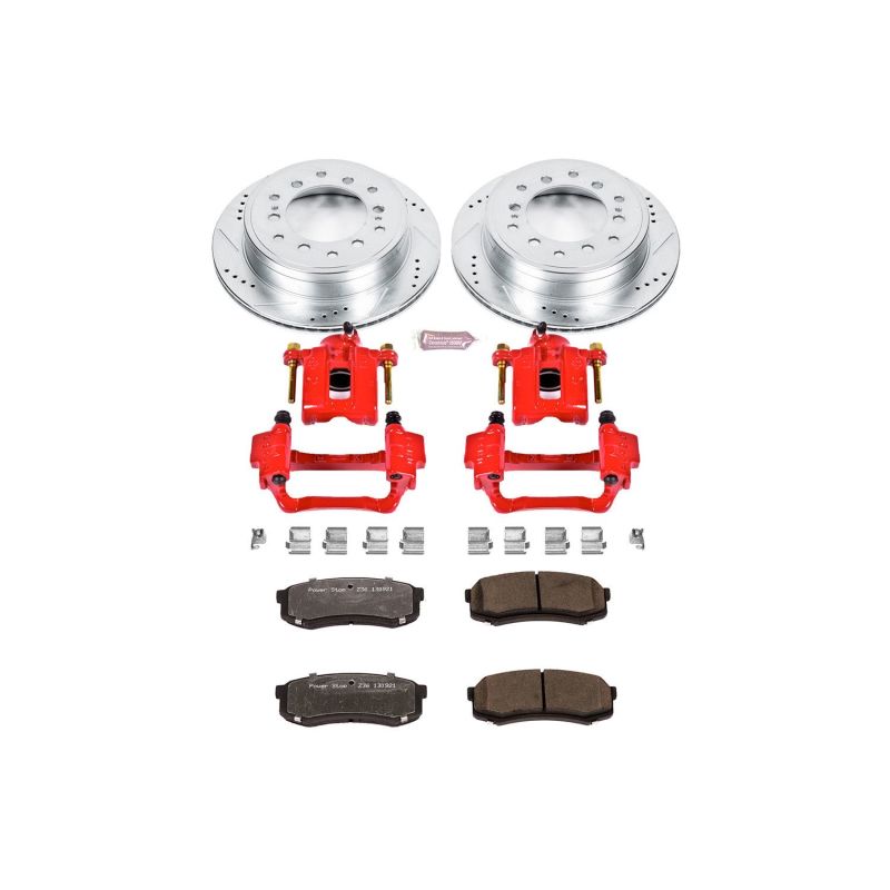 PowerStop Power Stop 10-19 Lexus GX460 Rear Z36 Truck & Tow Brake Kit w/Calipers