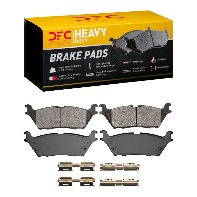 DFC 15-21 Ford F-150 RWD Rear Heavy Duty Pads and Hardware Kit