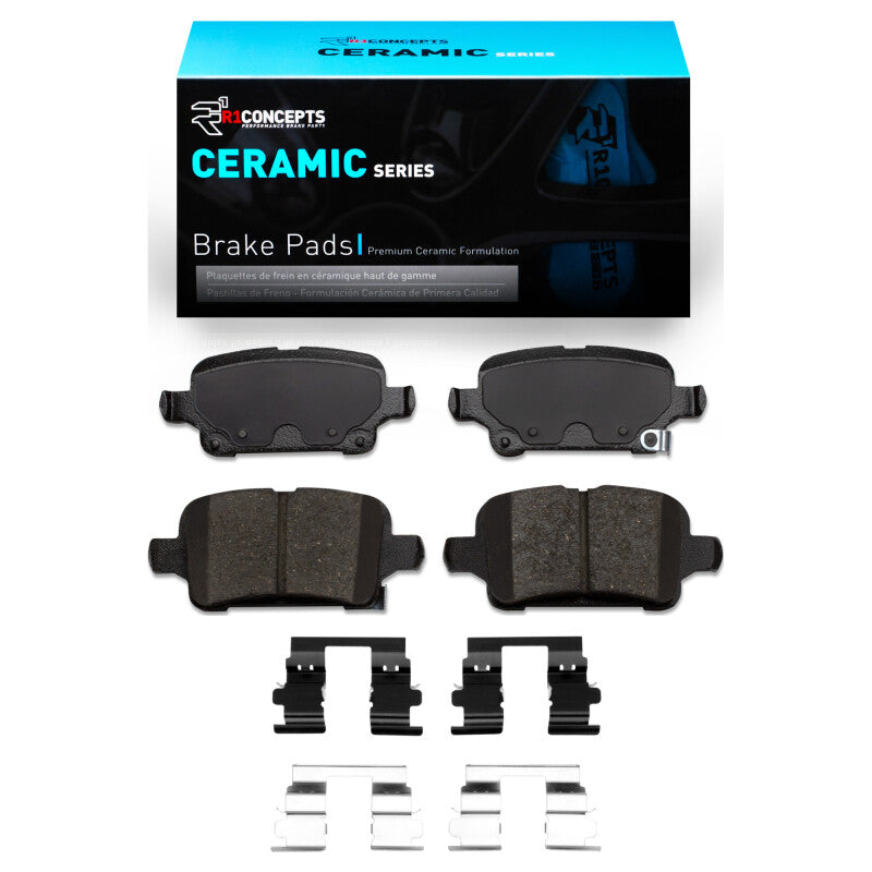R1 Concepts R1 16-23 Buick Regal Sportback Rear Ceramic Pads & Hardware Kit