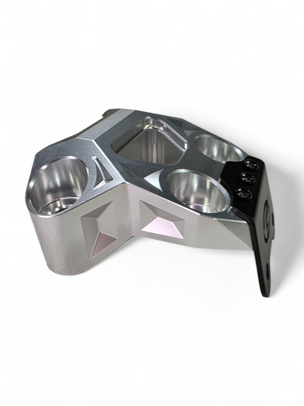 Elektric Off Road Elektric Offroad 2024+ Can Am Maverick R Radius Rod Plate Anodized Clear