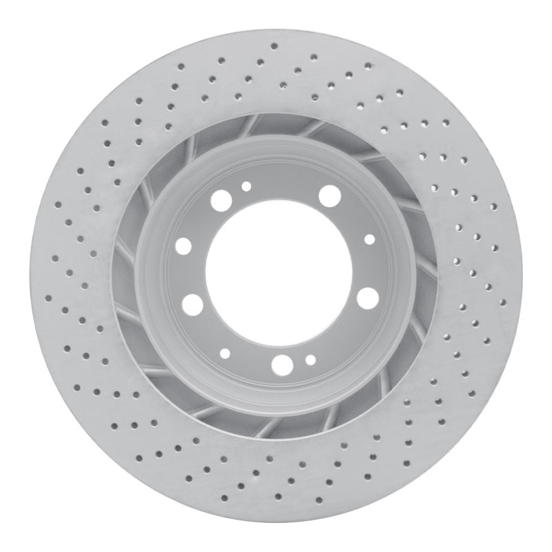 DFC 98-98 Porsche 911 Right Rear Drilled Hi-Carbon Alloy Geomet Coated Rotor