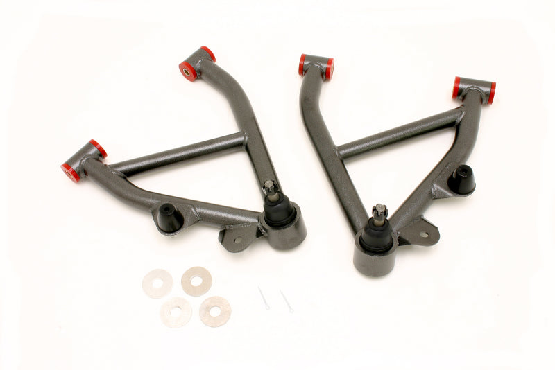 BMR Suspension BMR 82-82 3rd Gen F-Body Non-Adj. A-Arms Lower (Poly) w/ No Spring Pocket - Black Hammertone