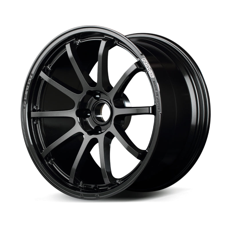 Gram Lights 57NR 18X8.5 +45 5x112 Glass Black Wheel