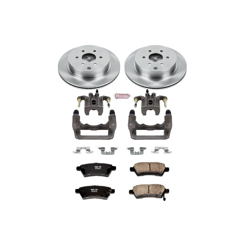 PowerStop Power Stop 05-12 Nissan Pathfinder Rear Autospecialty Brake Kit w/Calipers