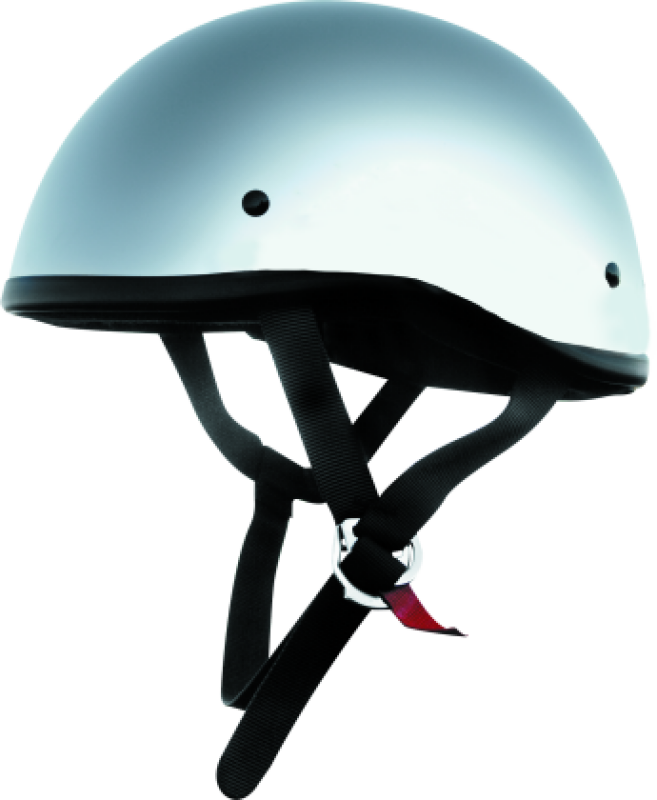 Bikers Choice Skid Lids Original Helmet Chrome - XS