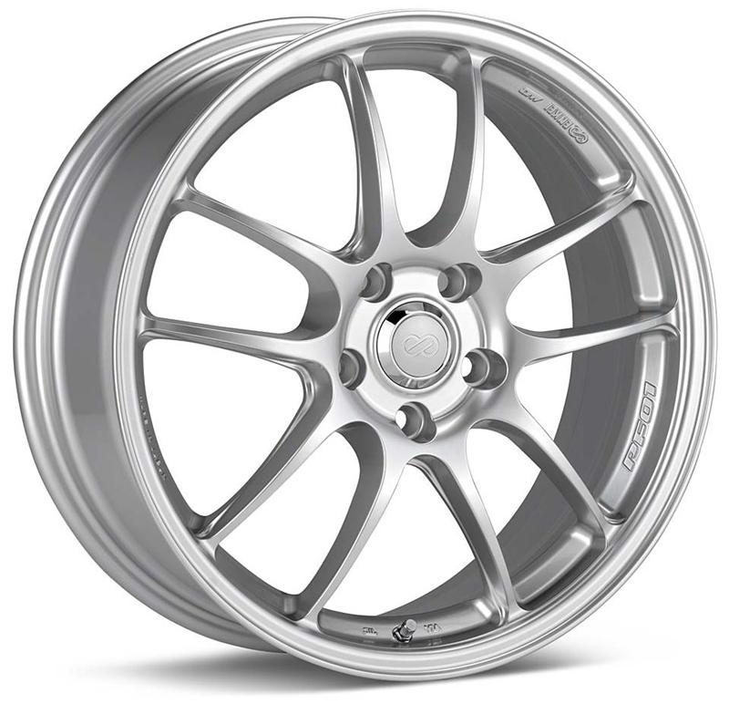 Enkei PF01 18x10.5 5x114.3 15mm Offset 75mm Bore Black Wheel **Special Order**