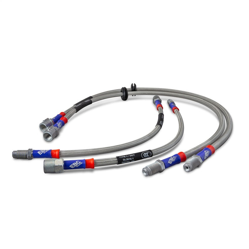 EBC 16-19 Ford Focus 2.3T RS Stainless Steel Brake Line Kit