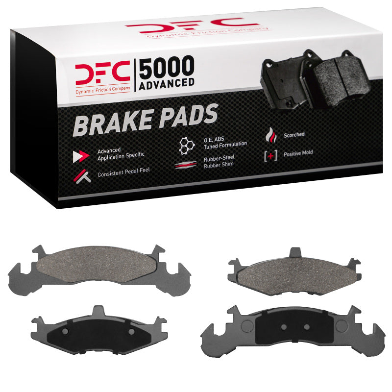 DFC 83-90 Dodge Charger Front 5000 Advanced Semi Metallic Brake Pads
