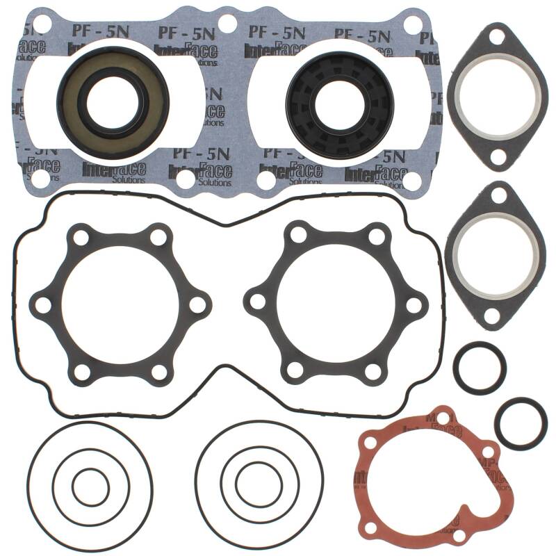 Vertex Pistons Vertex Gaskets 1997 Polaris 440 XC Complete Gasket Kit w/ Oil Seals