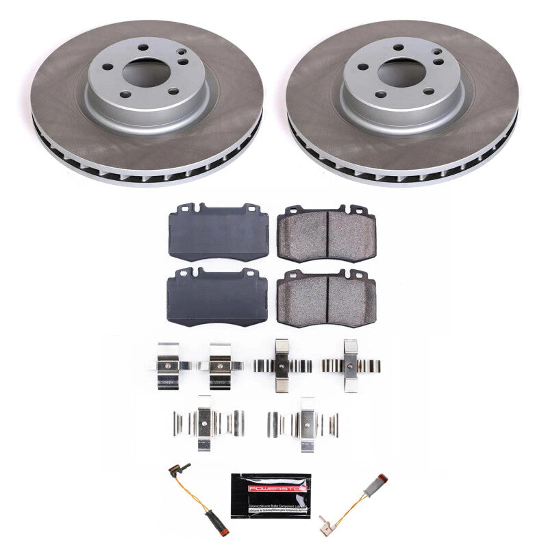 PowerStop Power Stop 2006 Mercedes-Benz CLS500 Front Semi-Coated Rotor Kit