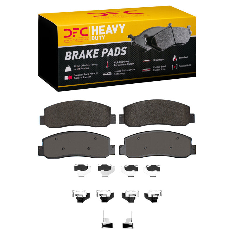 DFC 10-12 Ford F-250 4WD (Super Duty) Front Heavy Duty Pads and Hardware Kit