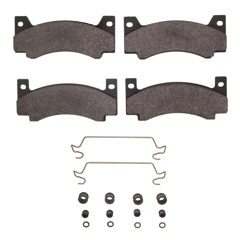 R1 Concepts R1 1973-1978 Chrysler CORDOBA Front R1 Semi Met Pads & Hardware Kit