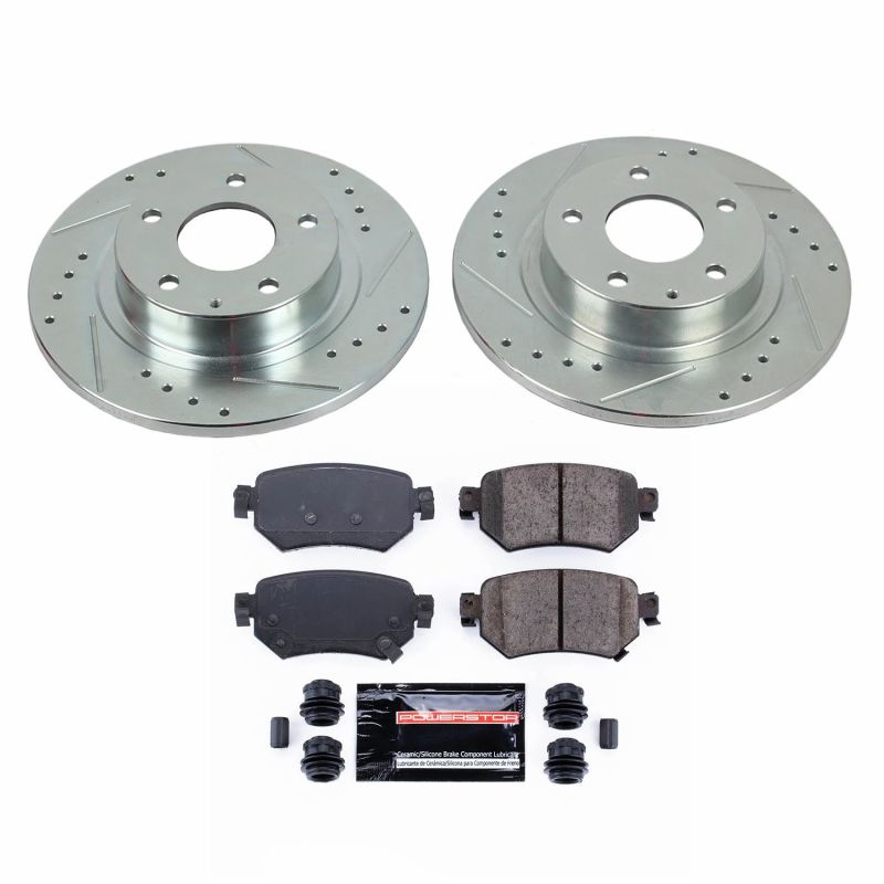 PowerStop Power Stop 16-18 Mazda 6 Rear Z23 Evolution Sport Brake Kit