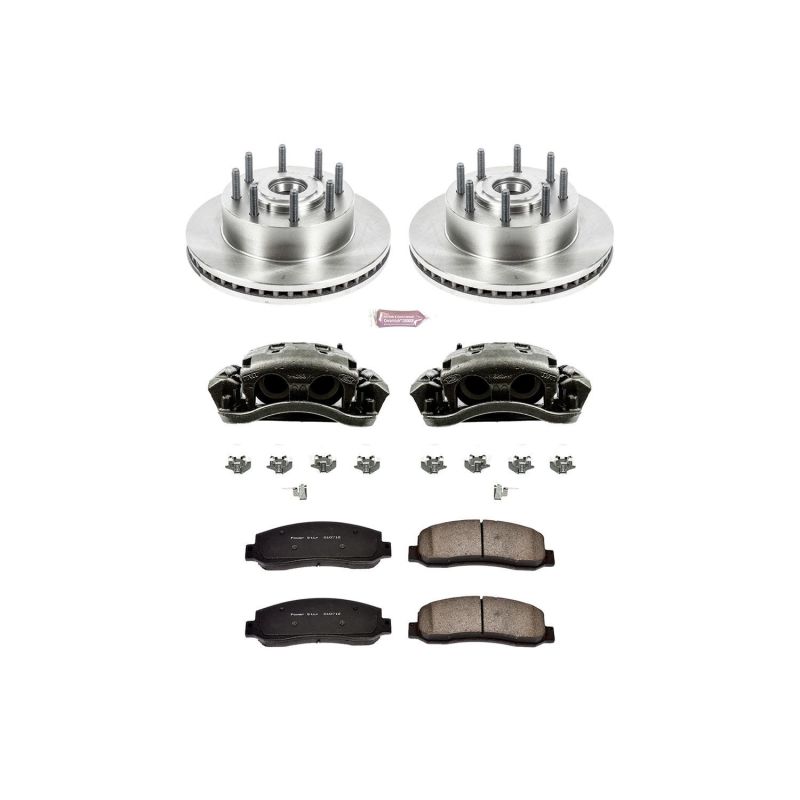 PowerStop Power Stop 05-07 Ford F-350 Super Duty Front Autospecialty Kit w/Cals