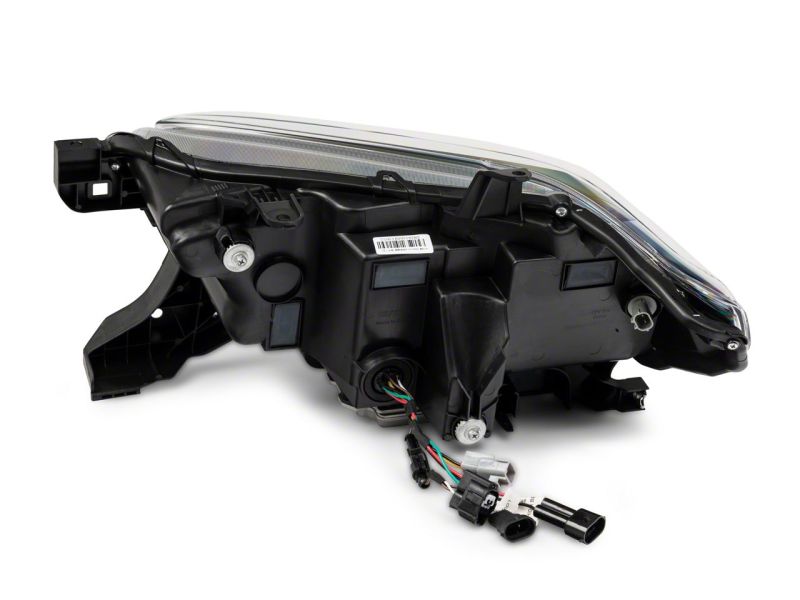 Raxiom 16-23 Toyota Tacoma w/ Factory Halogen DRL LED Headlights- Black Housing (Clear Lens)