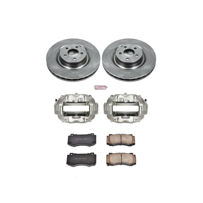 PowerStop Power Stop 06-08 Dodge Magnum Front Autospecialty Kit w/Cals