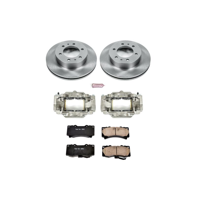 PowerStop Power Stop 09-10 Hummer H3T Front Autospecialty Kit w/Cals
